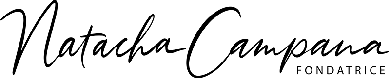 Signature de Natacha Compana - Fondatrice de L'Écran Pop